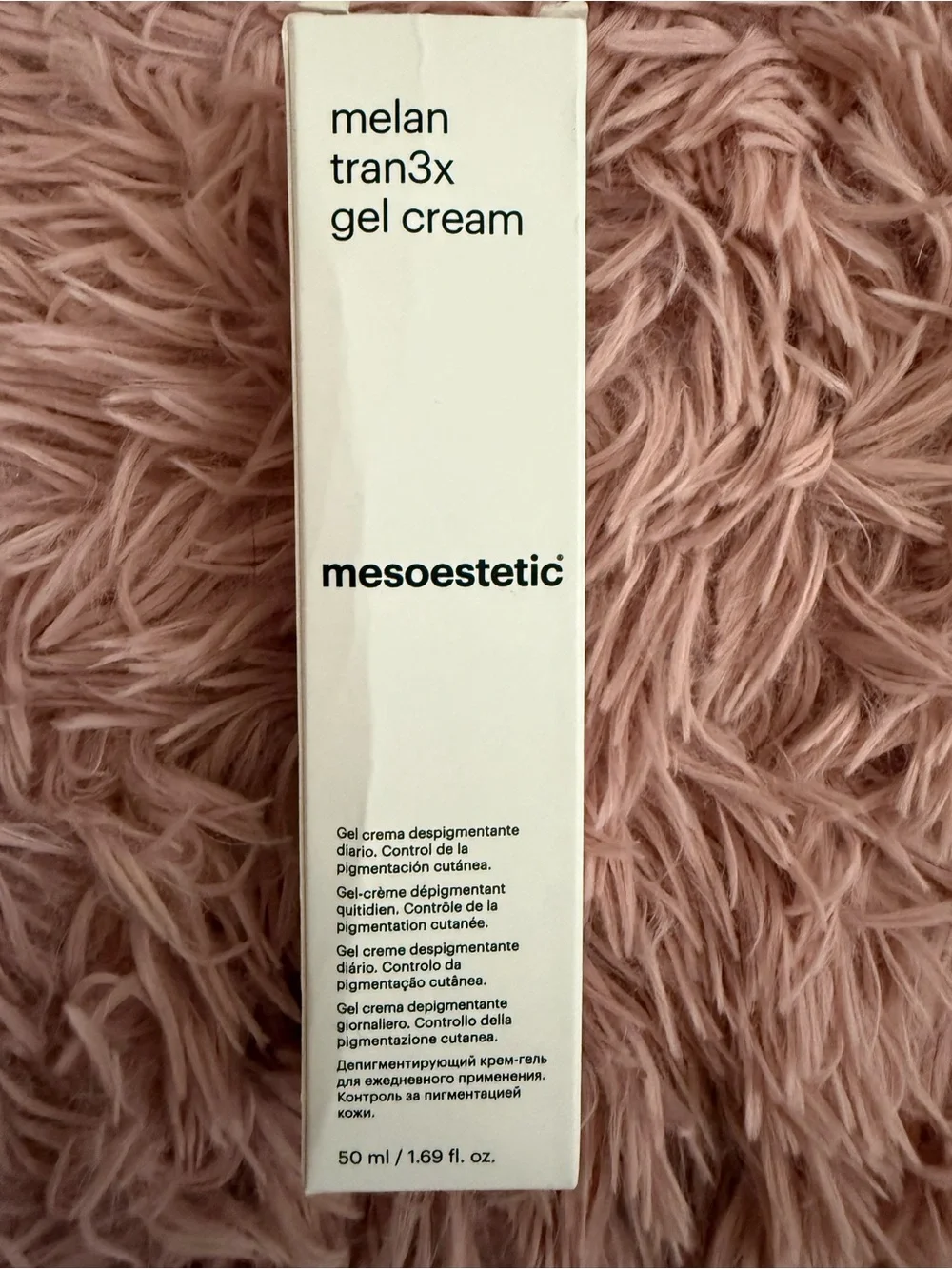 Mesoestetic Melan Tran3x Gel Cream – White